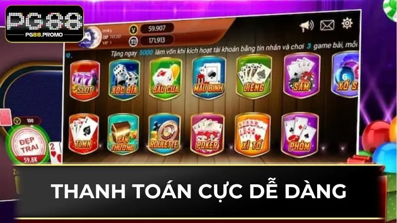 Thanh toán cực dễ dàng