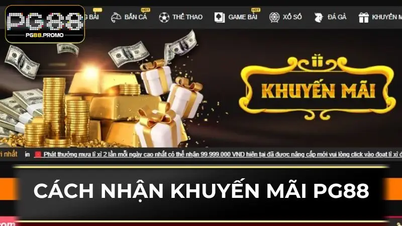 Áp dụng một số cách nhận được nhiều khuyến mãi PG88