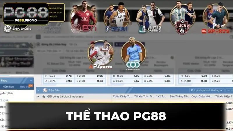 Thể thao PG88 mở ra một thiên đường cùng hàng trăm sự kiện